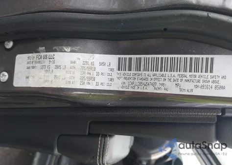 2017 Jeep Cherokee Latitude Fwd z USA, uszkodzony, nr VIN 1C4PJLCB7HW548919